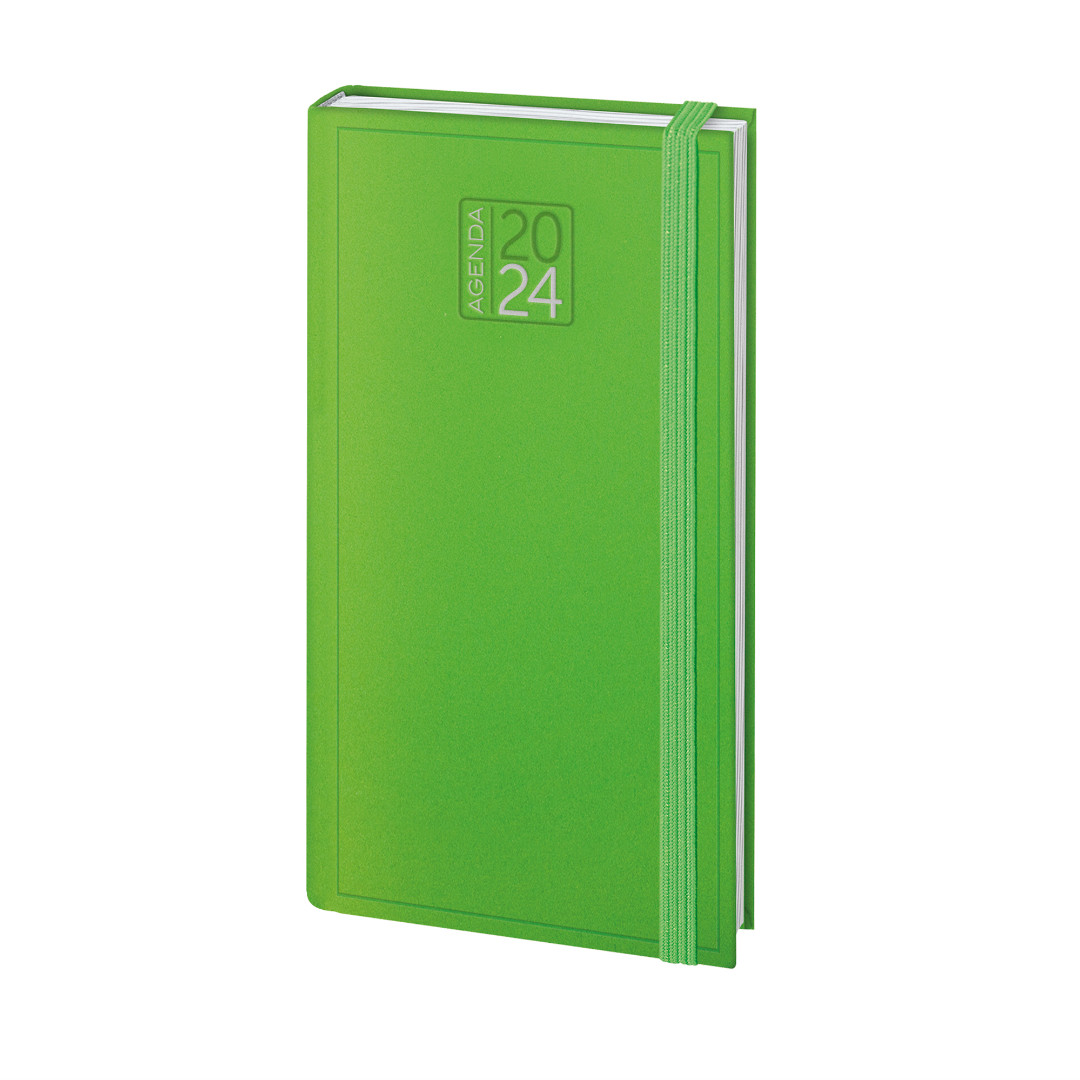 Agenda Settimanale Tascabile X Cm Con Elastico Logo Personalizzato