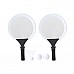 Set tennis o badminton con racchette e palline