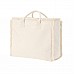 Borsa mare o shopper in cotone con zip