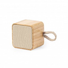 Speaker wireless in bambù e cotone