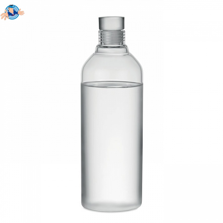 Bottiglia d'acqua in vetro 500ml (500 ml, Trasparente, Body