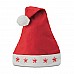 Cappello da Babbo Natale con luci a forma di stella