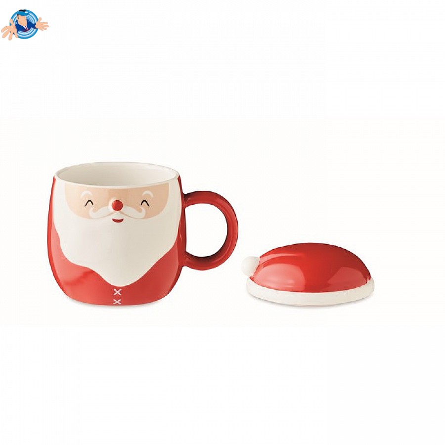 Tazza di Natale con nome personalizzato babbo natale idea regalo natalizia  – Grafica Nocera