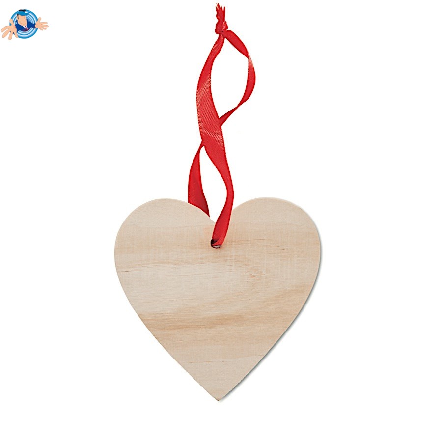 Cuore in legno personalizzabile