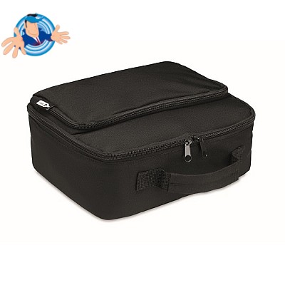 Borsa frigo in RPET 600D nero - All Gadget