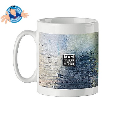 Mug in vetro per sublimazione, Logo Personalizzato