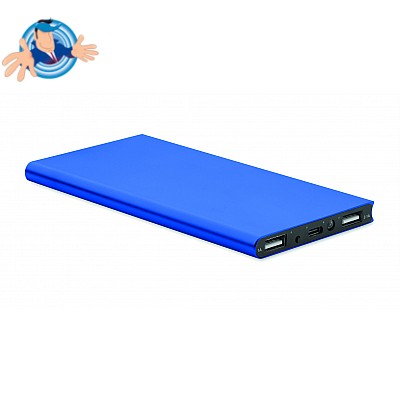 Powerbank in alluminio riciclato