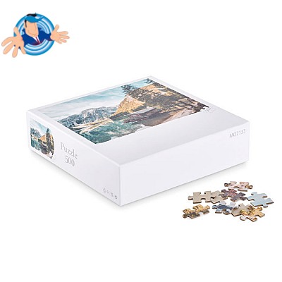 Puzzle con scatola personalizzabile