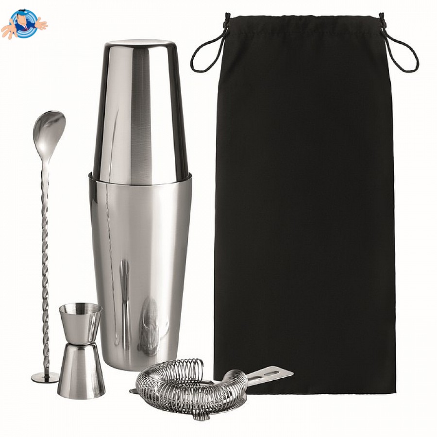 Kit completo da barista professionale da 23 pezzi Set di Shaker per Cocktail  in acciaio inossidabile