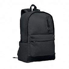 Zaino porta computer in cotone riciclato con tasche