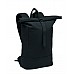 Zaino rolltop porta laptop in materiale riciclato