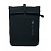 Zaino rolltop porta laptop in materiale riciclato