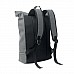 Zaino rolltop riflettente porta computer