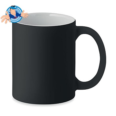 Mug in ceramica opaca bicolore, Logo Personalizzato