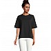 T-shirt donna oversize in cotone