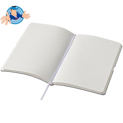 Notebook A5 con 96 fogli a righe, Logo Personalizzato