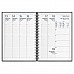 Agenda settimanale 17x24 con spirale in poliuretano termovirante