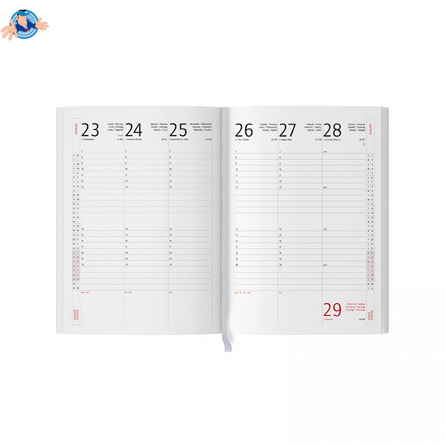 AGENDA IN PELLE RIGENERATA personalizzate prezzo a partire da 1,87 €